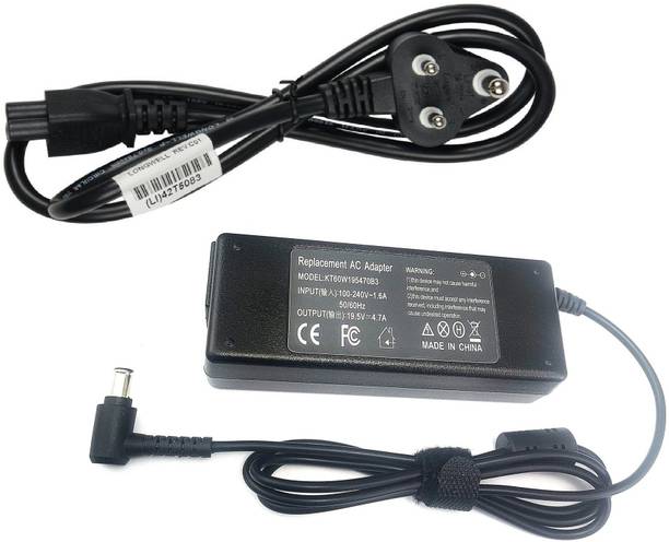 Laplogix 90W 19.5V 4.7A Pin Size 6.5X4.4MM Charger Designed For Sony VAIO SVS13125CN 90 W Adapter