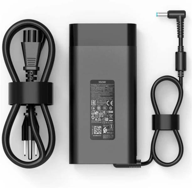 HP (19.5V 7.7A, 4.5*3.0mm Blue Tip) Smart Slim AC Power Adapter Charger 150 W Adapter