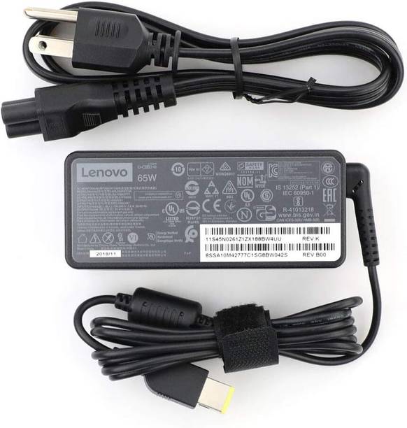 Lenovo Original 65W 20V 3.25A Usb Slim Tip Rectangular Pin Laptop Adapter Charger 20 W Adapter