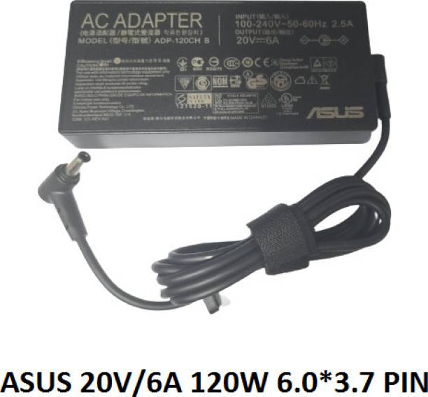 ROTECH SOLUTIONS COMPATIBLE ADAPTER FOR ASUS TUF Gaming FX705GM FX705GE 20V/6A 6.0*3.7 PIN 120 W Adapter