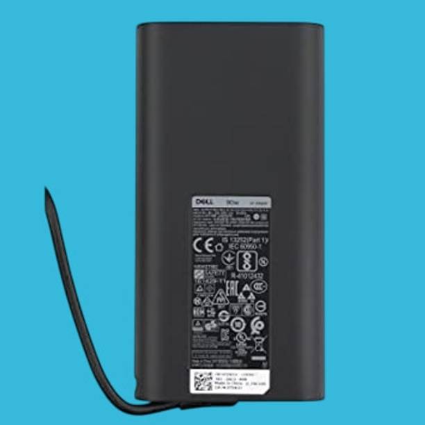 DELL USB-C AC Power Adapter Charger XPS 13 15, Latitude 5400 5300 7400 2-in-1, 3540 90 W Adapter