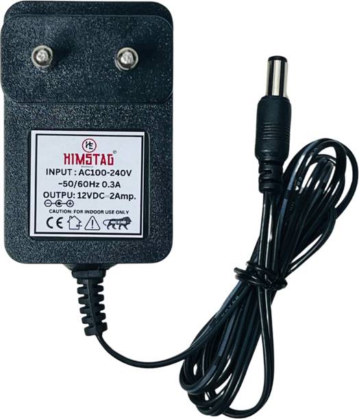 HIMSTAG Electronics 12V 2AMP DC Adapter Powers Supply F...