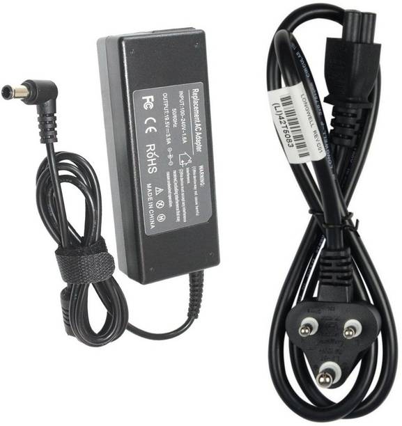 Laplogix 75W 19.5V 3.9A Pin Size 6.5X4.4MM Charger Designed For Sony VAIO VPCEA25FN 75 W Adapter