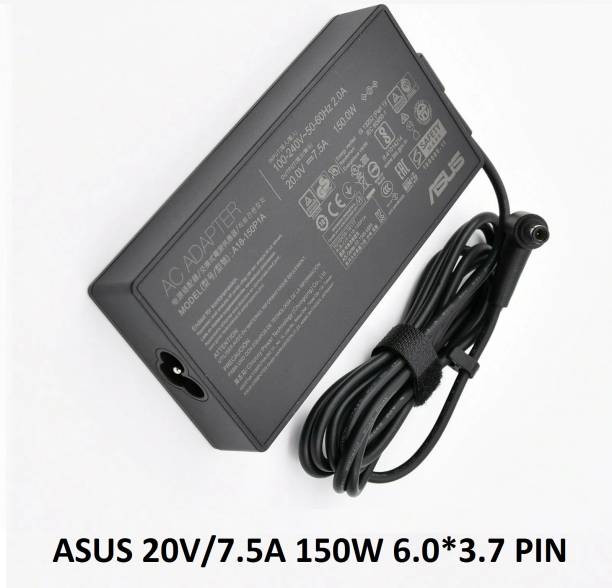 ROTECH SOLUTIONS COMPATIBLE ADAPTER FOR ASUS G531GT-AL003T TUF 20V/7.5A 6.0*3.7 PIN 150 W Adapter