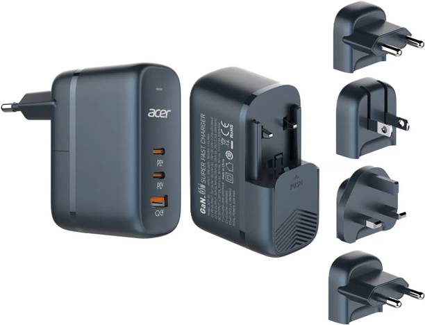 Acer PowerMax 65W GaN USB Charger 65 W Adapter