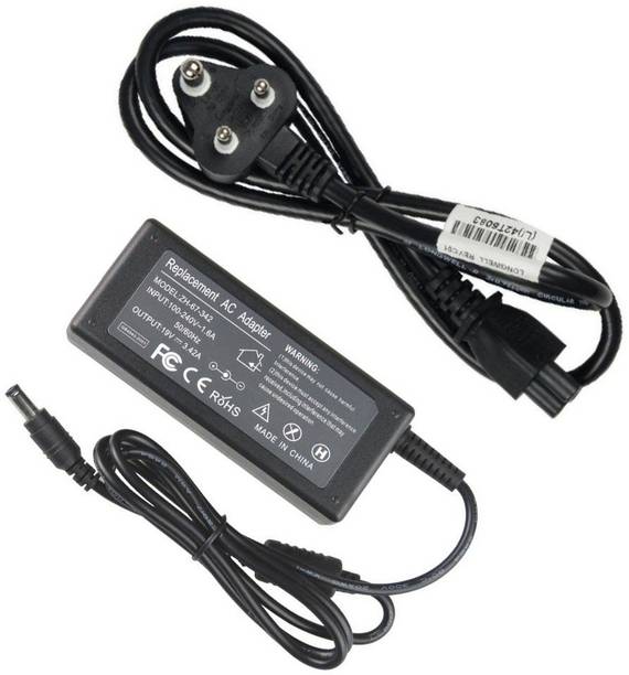 Laplogix 65W 19V 3.42A Pin Size 5.5MM X 2.5MM Laptop Charger For Toshiba Satellite C600 65 W Adapter