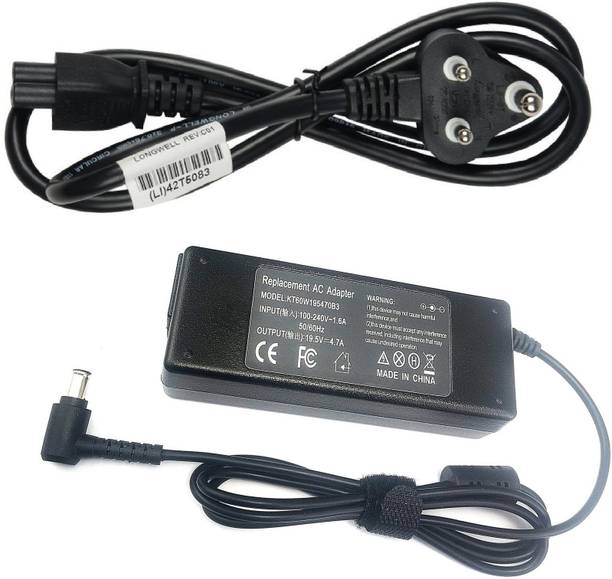 Laplogix 90W 19.5V 4.7A Pin Size 6.5X4.4MM Charger Designed For Sony VAIO SVE14A15FN 90 W Adapter
