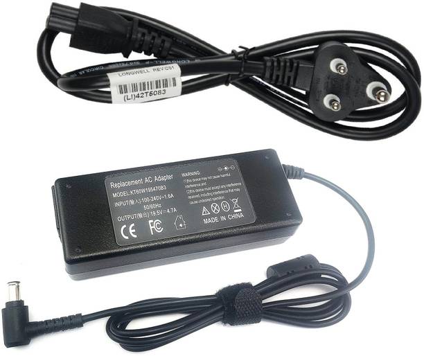 Laplogix 90W 19.5V 4.7A Pin Size 6.5X4.4MM Charger Designed For Sony VAIO VGN-SR43G 90 W Adapter