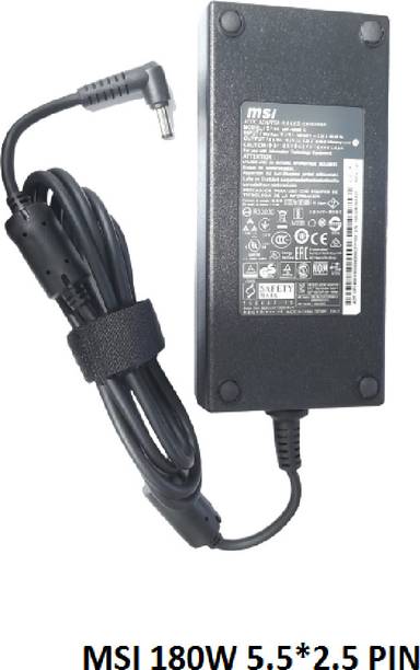 SOLUTIONS-365 COMPATIBLE 19.5V 9.23A 5.5 X 2.5 CHARGER FOR MSI GP62MVR GS63VR STEALTH PRO-068 180 W Adapter
