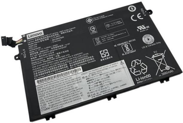 SOLUTIONS-365 L17L3P51 01AV445 R480 E480 E480 L17M3P51 01AV446 01AV448 Battery 3 Cell Laptop Battery