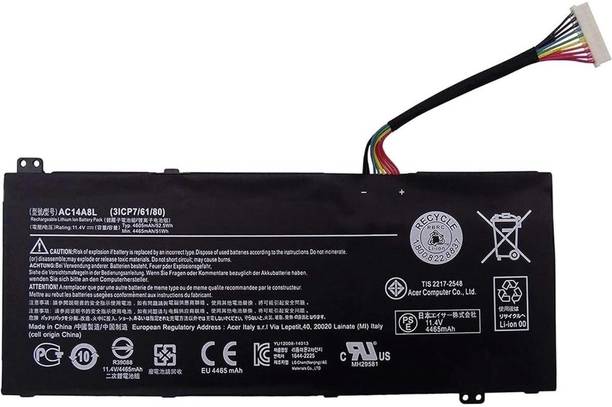 HEIGER AC14A8L Laptop Battery Compatible for ACER V15 Nitro Aspire VN7-571 VN7-591 VN7-571G VN7-791G VN7-591G-77A9 VN7-791 Series AC14A8L(3ICP7/61/80) Laptop Battery 3 Cell Laptop Battery