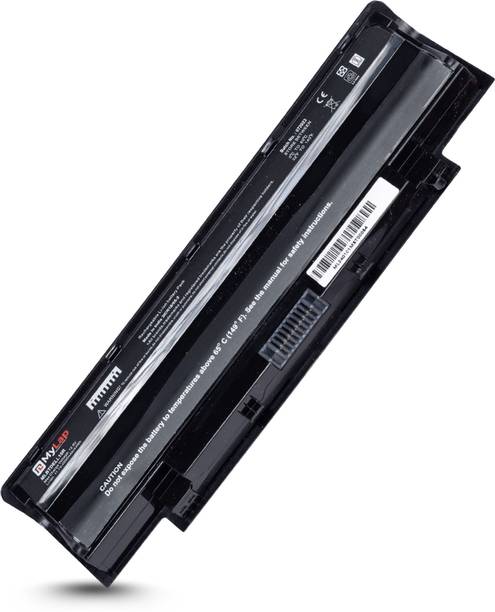 mylap BIS Certified Rechargeable J1KND Laptop Battery for Dell Inspiron N4010, N5110, N5010 Vostro 1440, 1450, 1540, 2520, 1550, 3450, 3550, 3750- (Black) 6 Cell Laptop Battery