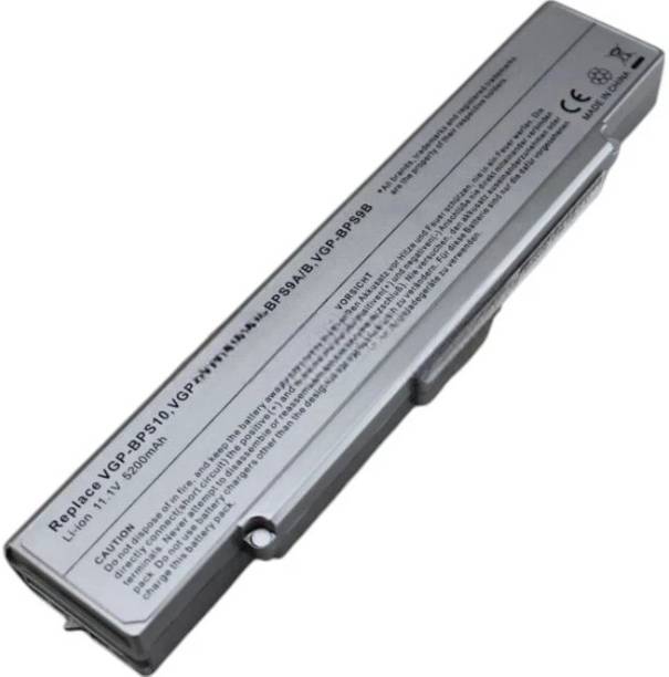 SOLUTIONS-365 VGP-BPS9 Laptop Battery Compatible with Sony VAIO VGN-NR CR AR SZ Series Notebook PC 6 Cell Laptop Battery