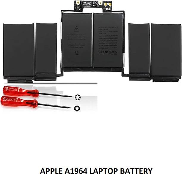 SOLUTIONS-365 COMPATIBLE A1964 LAPTOP BATTERY FOR APPLE MACBOOK PRO 13” A1989 2018 2019 SERIES 6 Cell Laptop Battery