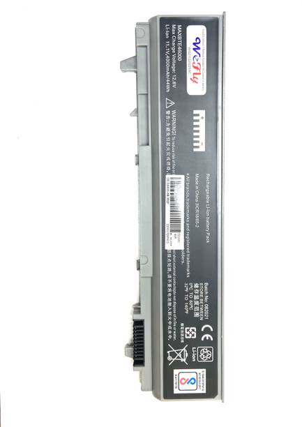 WEFLY Laptop Battery Compatible for Dell Latitude E6400 KY268, KY285, KY466, KY470, KY471, KY477, MN631, MN632, MP303, MP307, MP490, MP492, MP494, ND8CG, NM631, NM632, NM633, PP27L, PP30L, PT434, PT435, PT436, PT437, PT644, PT650, PT653, R822G, RG049, RK544, TX283, U844G, W0X4F, W1193 6 Cell Laptop Battery