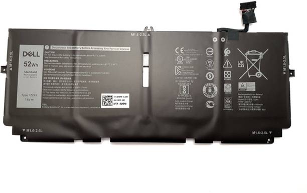 DELL 722KK LAPTOP BATTERY FOR XPS 13 9300, XPS 13 9300 i5 FHD, XPS 13 9380 Series 4 Cell Laptop Battery
