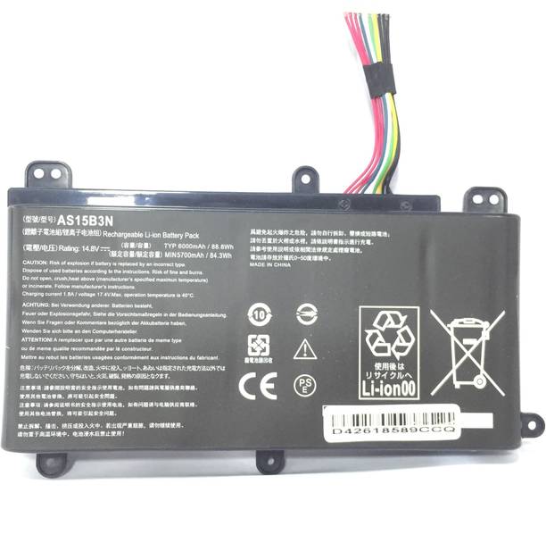 Acer Predator AS15B3N Laptop Battery For Predator 15 G9-592 G9-591 17 G9-792 G9-791 Predator 15 ,Predator 17, Predator 21 , Predator G9 / G9000 6 Cell Laptop Battery