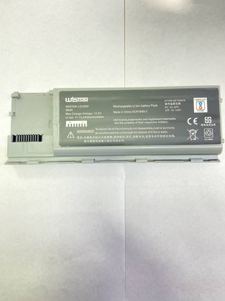 WISTAR Laptop Battery Compatible For Dell Latitude D630 6 Cell Laptop Battery