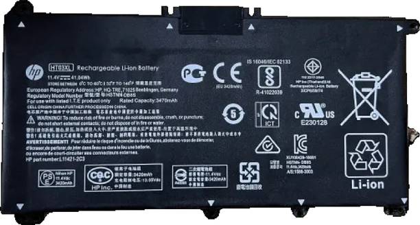 HP HT03XL LAPTOP BATTERY FOR Pavilion 14-CF1051OD 14-CF2074LA 14-CF2051LA 14-CF0023CL 14-CF0018WM 14-CF0014DX 14S-CF3074TU 14S-CF0043TX 3 Cell Laptop Battery