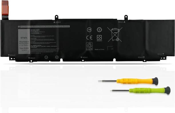 DELL 3324J 5XJ6R XG4K6 Laptop Battery for XPS 17 9710 9700, Precision 5750 5760 5770 Mobile Workstation (11.4V 97Wh 8508mAh) 6 Cell Laptop Battery
