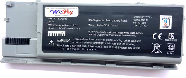 WEFLY Laptop Battery Compatible for Latitude D620,D630,D630c,D630N,D631,D631N,D830N, M2300 series 0GD775 0GD787 0JD605 0JD606 0JD610 0JD616 0JD634 0JD648 0KD489 0KD491 0KD494 0KD495 0PD685 0RD300 0RD301 0TC030 0TD116 0TD117 0TD175 0TG226 0UD088 0UG260 GD775 GD776 GD787 JD605 JD606 JD610 JD616 JD648 JD775 KD489 KD491 KD492 KD494 KD495 PD685 RC126 RD300 RD301 TC030 TD116 TD117 TD175 TG226 UD088 KP423 0NT367 PC765 JD634 NT379 PC764 312-0384 312-0386 310-9080 312-0653 310-9081 312-0654 312-0383 451-10298 6 Cell Laptop Battery