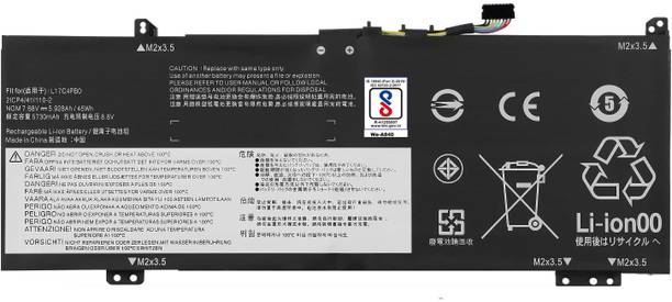 MaxLapes L17C4PB0 Lenovo Flex 6-14IKB 14ARR IdeaPad 530S-14ARR 530S-15IKB 530S-14IKB Series L17M4PB0 L17M4PB2 L17C4PB2 5B10Q16066 5B10Q22883 5B10Q16067 4 Cell Laptop Battery