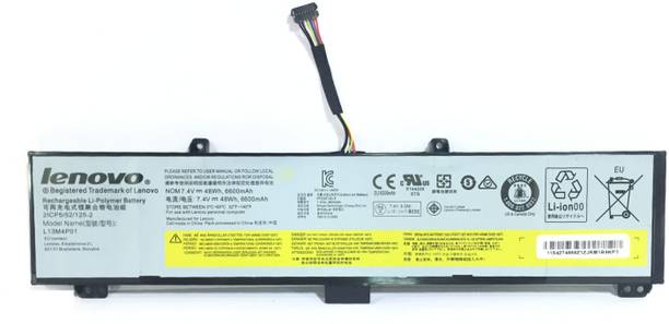 Lenovo L13M4P02 LAPTOP BATTERY FOR Eraser Y70-80 Series, Eraser Y70-80 Touch Series, IdeaPad Y70 Series, IdeaPad Y70 Touch Series 4 Cell Laptop Battery