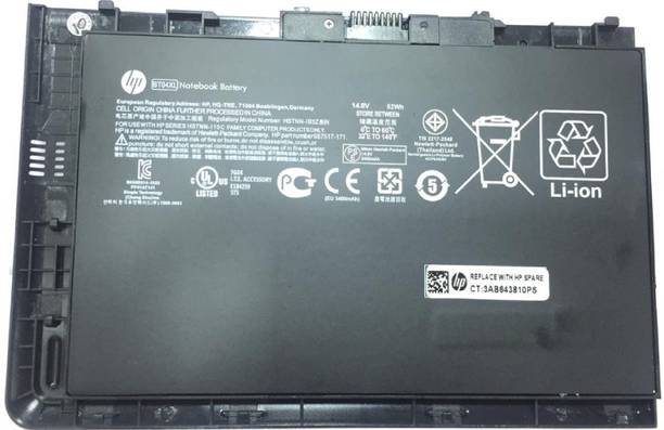 HP BT04XL BT04 Battery for EliteBook Folio 9470m D5J68PA 4 Cell Laptop Battery