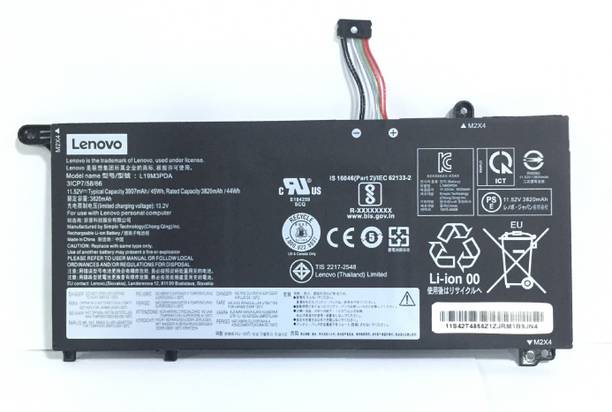 Lenovo L19C3PDA ,L19L3PDA Laptop battery for ThinkBook 15 G2 ITL 20VE002DAU,ThinkBook 15 G4 IAP 21DJ006JSA,ThinkBook 15 G4 IAP 21DJ009RUE,ThinkBook 14 G4 IAP 21DH004FFG,ThinkBook 14 G2 ITL 20VD00Q0MJ,ThinkBook 14 G2 ITL 20VD00T3AK,ThinkBook 15 G2 ITL 20VE00YKED,ThinkBook 15 G2 ITL 20VE0121UE,ThinkBook 15 G4 ABA 21DL0008UK,ThinkBook 15 G4 ABA 21DL0041FG,ThinkBook 14 G4 ABA 21DK0005BM,ThinkBook 14 G4 ABA 21DK0042PG,ThinkBook 14 G2 ITL 20VD0040UE,ThinkBook 14 G2 ITL 20VD008QUK,ThinkBook 15 G4 ABA 21DL008RCY,ThinkBook 15 G4 IAP 21DJ00NHBM,ThinkBook 15 G3 ACL 21A4009XPS,ThinkBook 14 G2 ITL 20VD01E9ED,ThinkBook 15 G2 ITL 20VE005BUE,ThinkBook 15 G4 IAP 21DJ007YPK, 3 Cell Laptop Battery