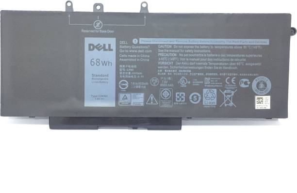 DELL GJKNX Laptop battery for Latitude 5280 5480 5580 5490 5590 E5480 E5580 E5490 E5590 Series Precision 15 3520 0DY9NT GD1JP DY9NT 0GD1JP 5YHR4 451-BBZG 4 Cell Laptop Battery