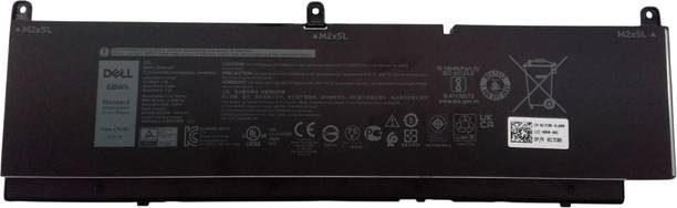 DELL CR72X High-Capacity Laptop Battery for Precision M4600, M4700, M4800, M6600, M6700, M6800 — 9-Cell, 11.1V, 97Wh / 8550mAh 6 Cell Laptop Battery