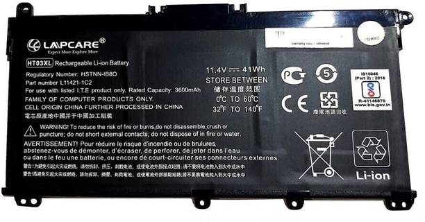 LAPCARE TF03XL HT03XL battery for Pavilion Laptop 3 Cell Laptop Battery