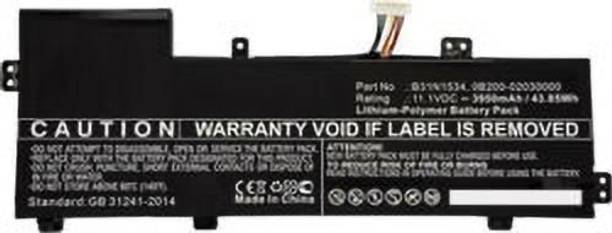 HYBRID STORE B31N1534 U5000 UX510 UX510UW UX510UW-1A UX510UW1A UX510UW-RB71 UX510UW-CN044T 3 Cell Laptop Battery