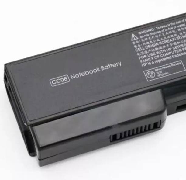 SOLUTIONS-365 Compatible CC06 battery for HP EliteBook 8460P 8560P 8470P ProBook 6470B 6570B 6460B Notebook Laptop Battery 6 Cell Laptop Battery