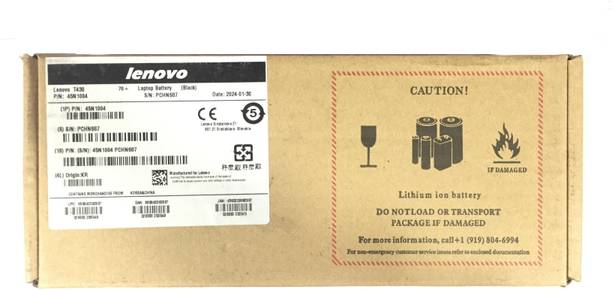 Lenovo 45N1004, 45N1005, 45N1010, 45N1011 BATTERY FOR T430 SERIES 70+ 6 Cell Laptop Battery