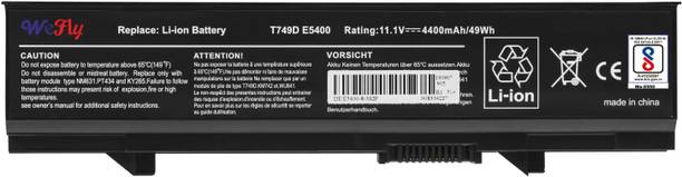 WEFLY Laptop Battery Compatible for Latitude E5400 E5410 E5500 E5510 Laptop Battery for KM742 KM769 WU841 KM771 KM752 KM760 KM970 MT186 MT332 PW649 RM661 312-0746 312-0762 451-10616 WU843 Y568H KM668 KM742 KM752 KM760 KM970 MT186 MT187 MT193 MT196 MT332 RM649 RM656 RM661 RM668 PW640 PW649 PW651 WU84 1 WU843 WU852 T749D U116D W071D X064D P858D 6 Cell Laptop Battery