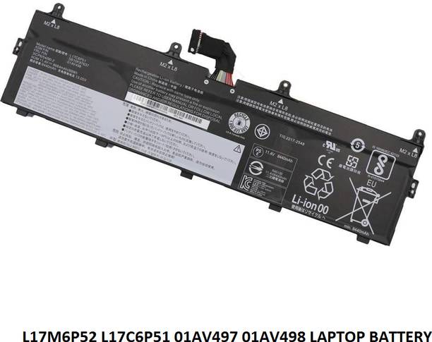 SOLUTIONS-365 COMPATIBLE L17M6P52 L17C6P51 01AV497 01AV498 LAPTOP BATTERY FOR LENOVO THINKPAD P72 / P73 SERIES 9 Cell Laptop Battery