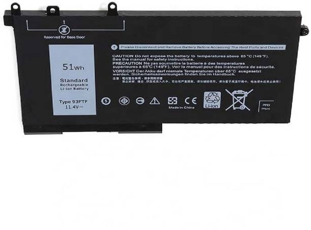 XIRIXX ™ Compitible with Latitud 5495 P/N 93FTF 3 Cell Laptop Battery