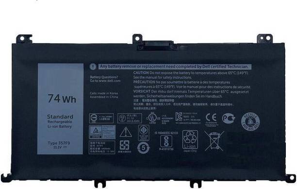 SOLUTIONS-365 357F9 Laptop Battery Compatible for Dell Inspiron 7000 15 7566 7567 7557 7559 I7559 5576 5577 INS15PD-1548B 1548R 1748B 1748R 2548R 2548B 2748R Gaming Series 0GFJ6 71JF4 6 Cell Laptop Battery