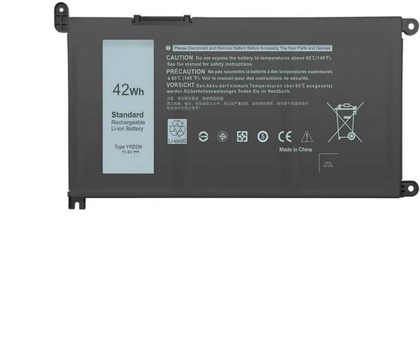 SOLUTIONS-365 YRDD6 Laptop Battery Compatible for Dell Inspiron 3493 3582 3593 3793 Series Laptop Battery 3 Cell Laptop Battery