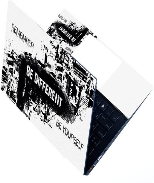 Skinny Full & Body Laptops Skin Bubble-Free HD Quality Sticker FBD_SK9_BE Different Babble free Vinyl Reusable Laptop Skin Compatible for 15.6 inch