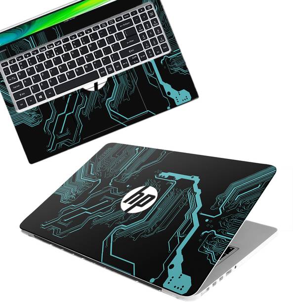 Inkykart Full Body Hp 75 Laptop Skin Sticker Upto 15.6 Bubble-Free HD Quality For Dell vinyl Laptop Skin Compatible for 15.6 inch