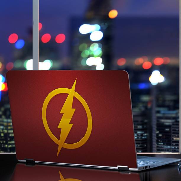 WallDaddy Laptop skin Flash Laptop skins 15.6 or 16 Inch Full Body Vinyl Stickers Reusable Laptop Skin Compatible for 16 inch