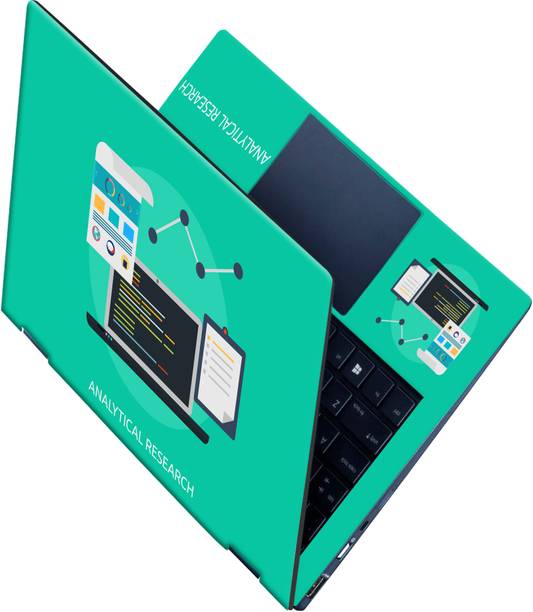 SCOTLON _All Panel_Analytical research_ Vinyl Laptop Skin Compatible for 15.5 inch