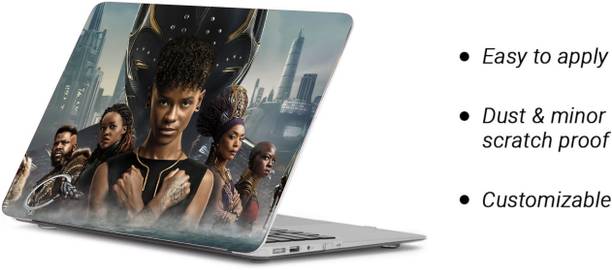 GraphixDesign Laptop Sticker 11.6" -15.6" Inch And Mini USB LED Light C PVC Laptop Skin Compatible for 15.6 inch