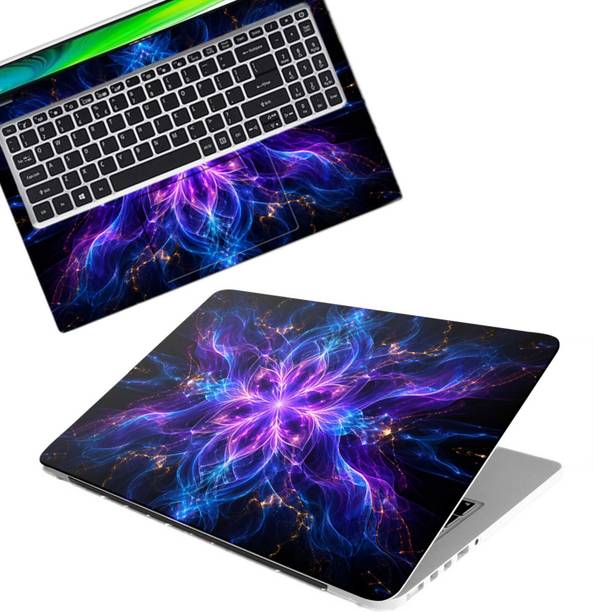 Inkykart Full Body Laptop Skin Cover Removable Pattern Style-232 Vinyl Reusable Laptop Skin Compatible for 15.6 inch