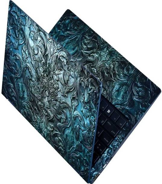 Flipkart SmartBuy Full Body Laptop Skin for Laptops Upto 15.6 Inch - Mystic Swirl HD Sticker No Residue Removable Self Adhesive Vinyl Reusable Laptop Skin Compatible for 15.6 inch