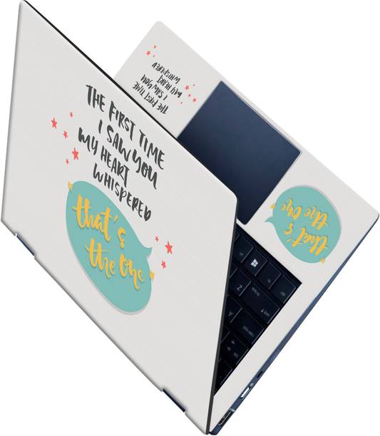 SCOTLON _All Panel_That's the one_ Vinyl Laptop Skin Compatible for 15.5 inch