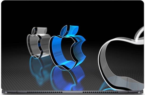 i-Birds ® 3D Apple Carbon Design Exclusive High Quality Laptop Decal, laptop skin sticker 15.6 inch (15 x 10) Inch iB-5K_skin_0663 High Quality HD Printed Vinyl Laptop Decal 15.6