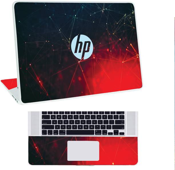 Inkykart Pattern H1 Top+Wrist Pad Vinyl Laptop Skin/Sticker/Cover vinyl Laptop Skin Compatible for 14 inch